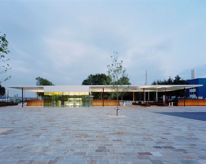 Portiersloge DSM, Geleen, Architectenbureau van den Broek en Bakema bv, Rotterdam, Laudy Bouw bv, Sittard Portiersloge DSM, Geleen